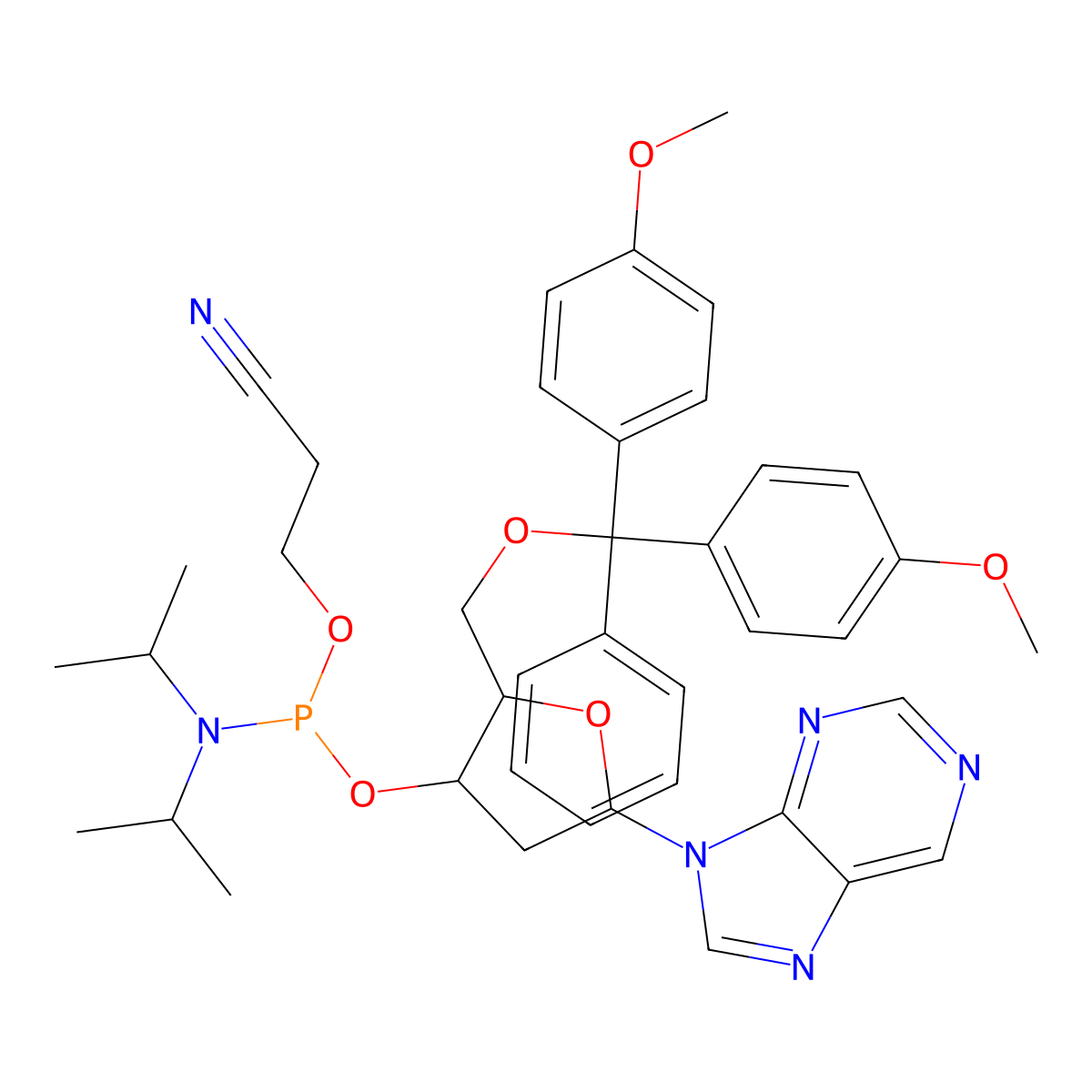2'-Deoxynebularine cep molecular structure, CAS 178925-28-5