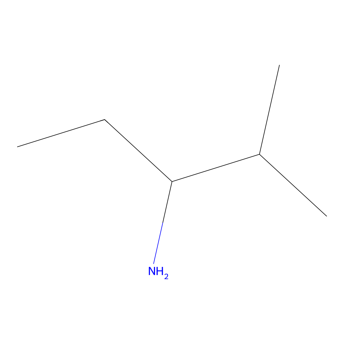 (3S)-2-methylpentan-3-amine molecular structure, CAS 178962-87-3