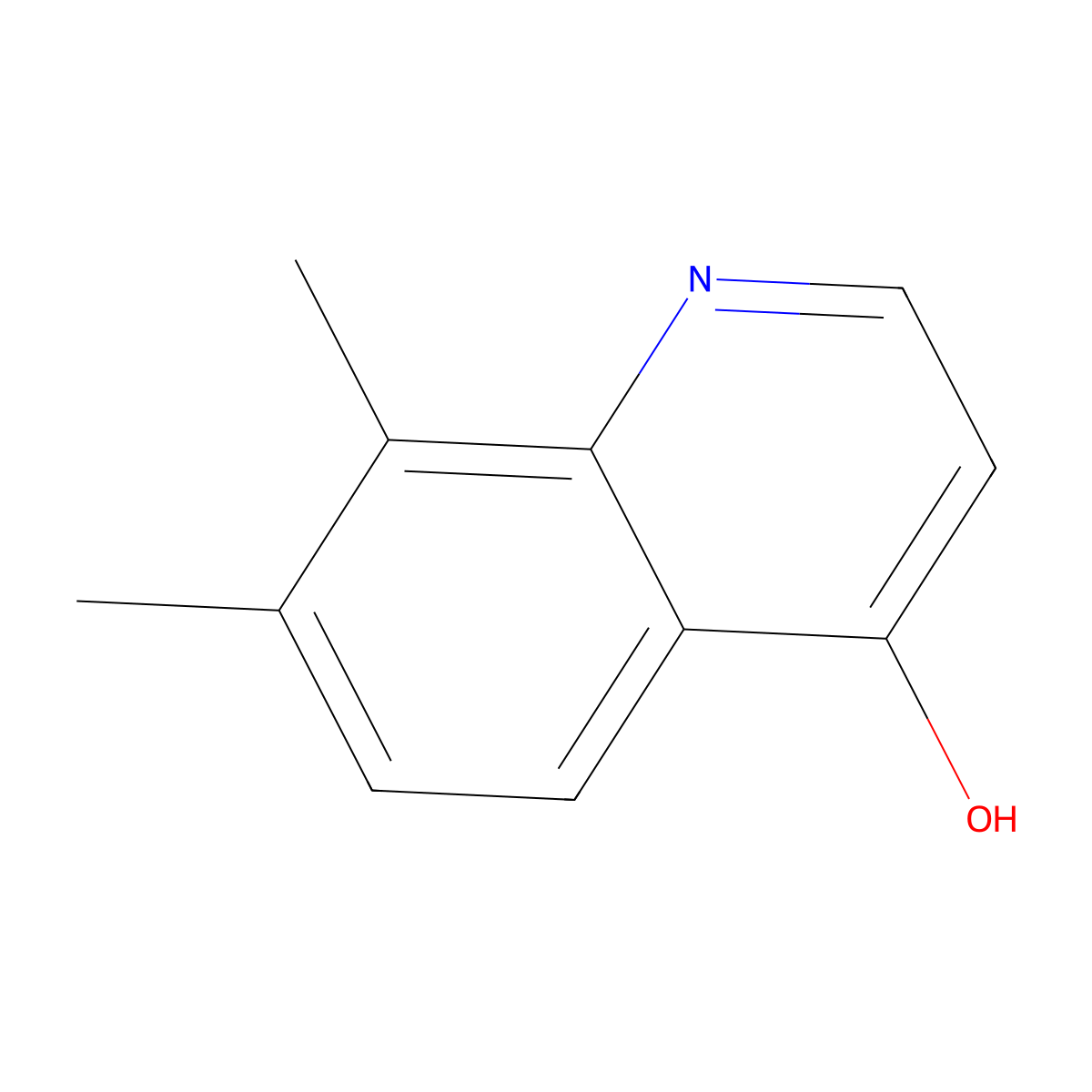 7,8-Dimethylquinolin-4(1H)-one molecular structure, CAS 178984-37-7