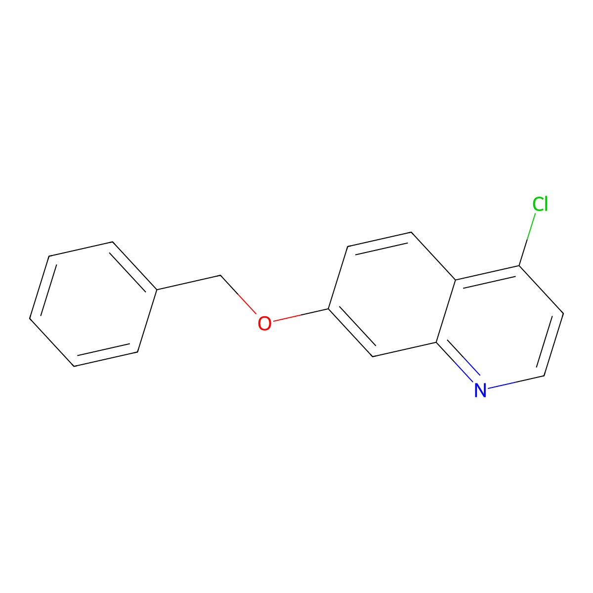 7-(Benzyloxy)-4-chloroquinoline molecular structure, CAS 178984-56-0