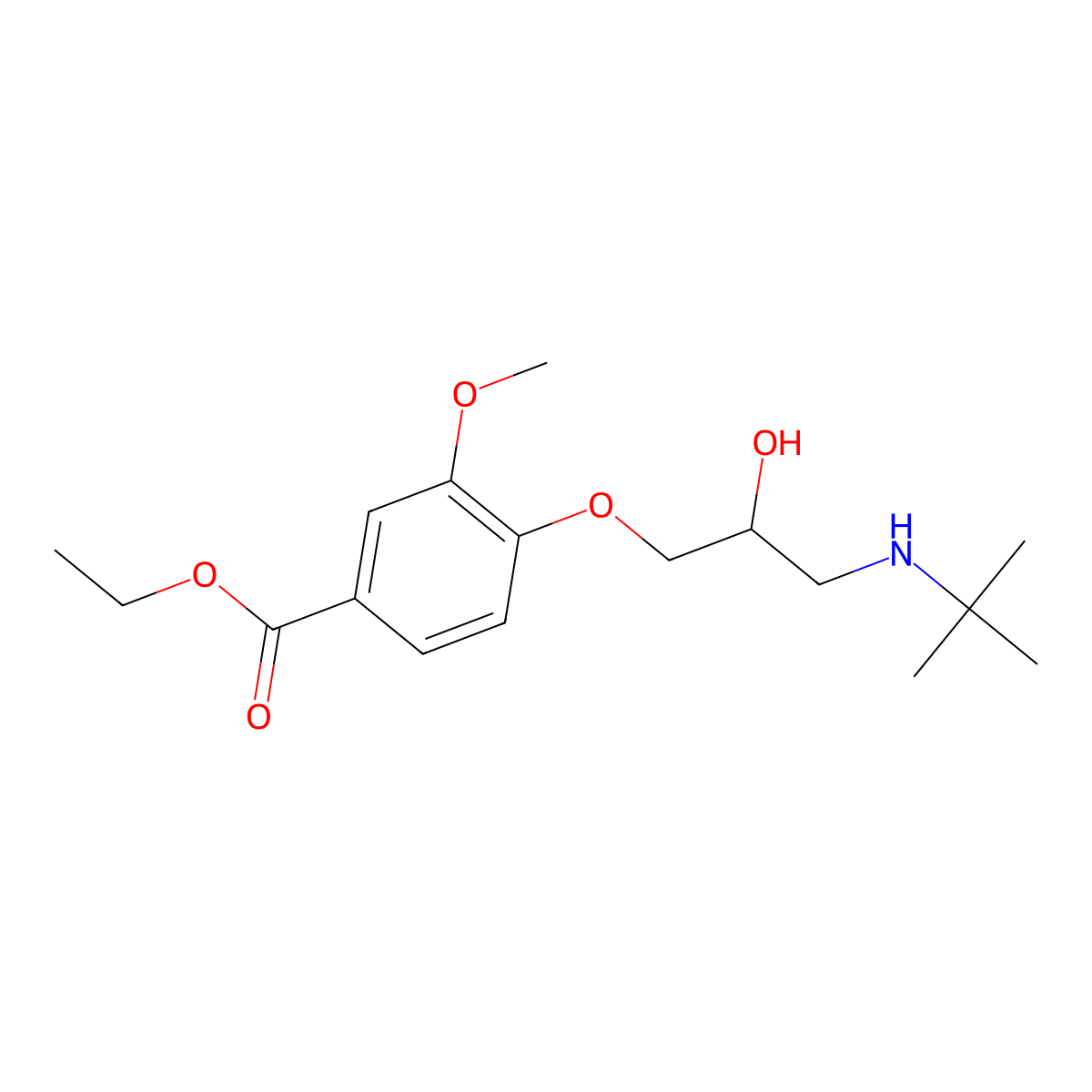 Vasomolol molecular structure, CAS 179004-15-0