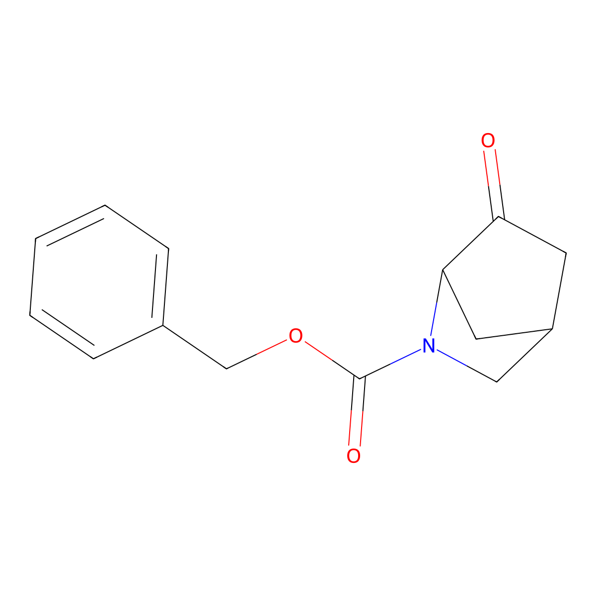 Benzyl 6-oxo-2-azabicyclo[2.2.1]heptane-2-carboxylate molecular structure, CAS 179023-39-3