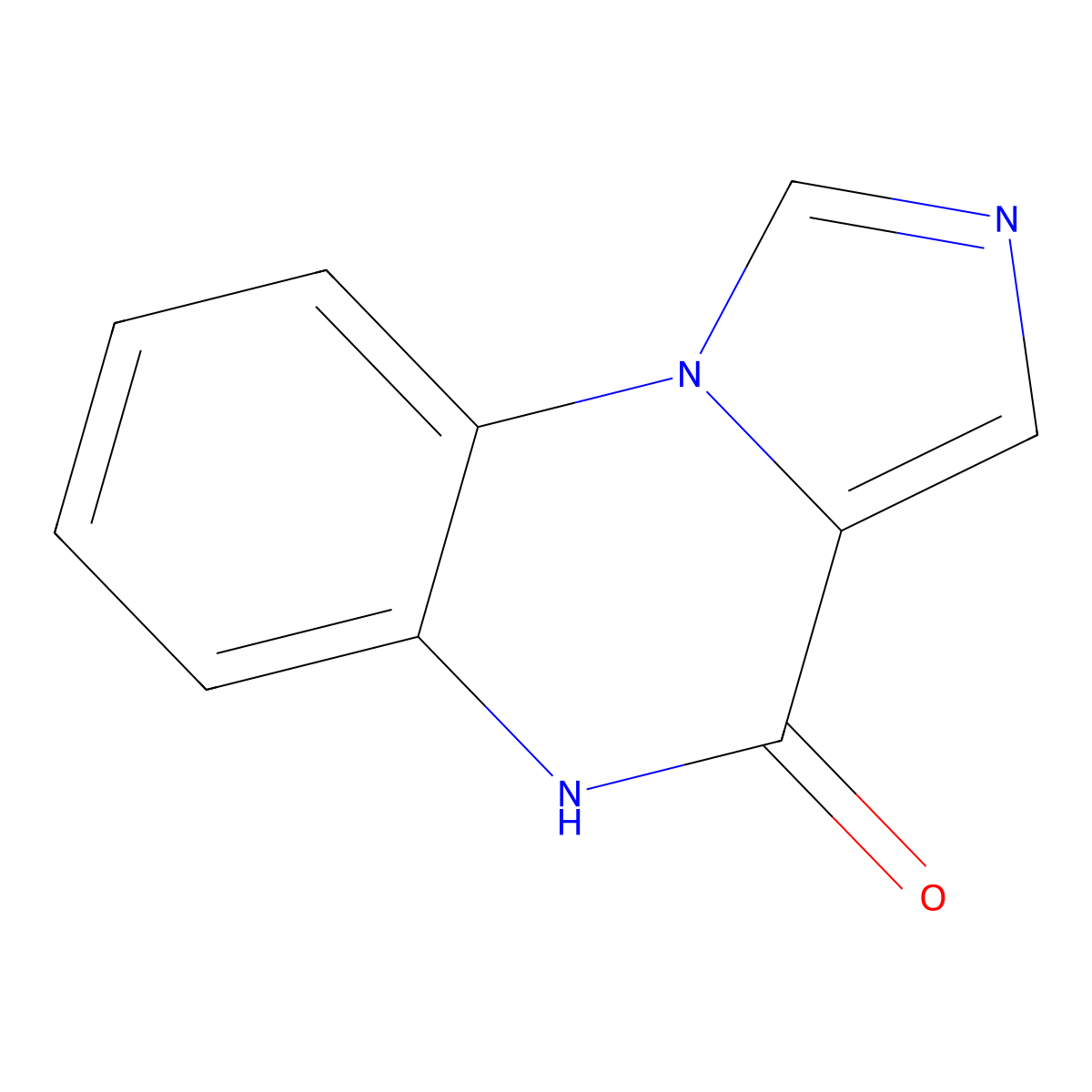4H,5H-imidazo[1,5-a]quinoxalin-4-one molecular structure, CAS 179042-26-3