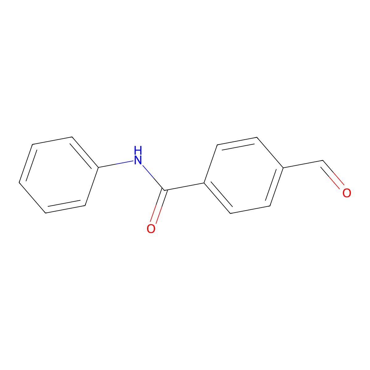 4-formyl-N-phenylbenzamide molecular structure, CAS 179057-23-9