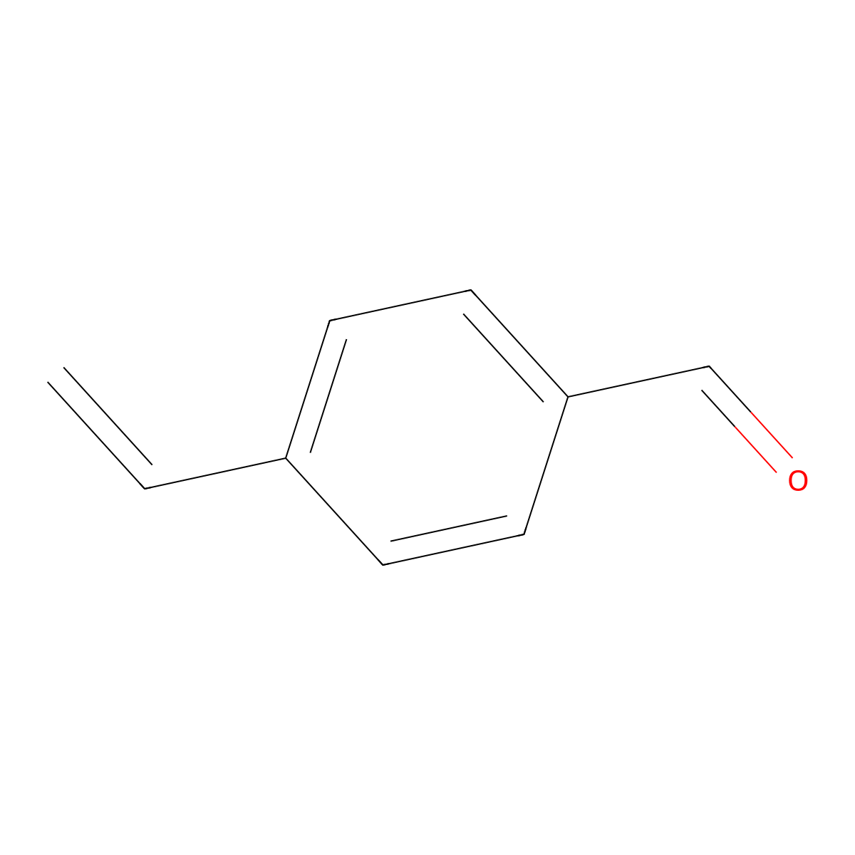 4-Vinylbenzaldehyde molecular structure, CAS 1791-26-0