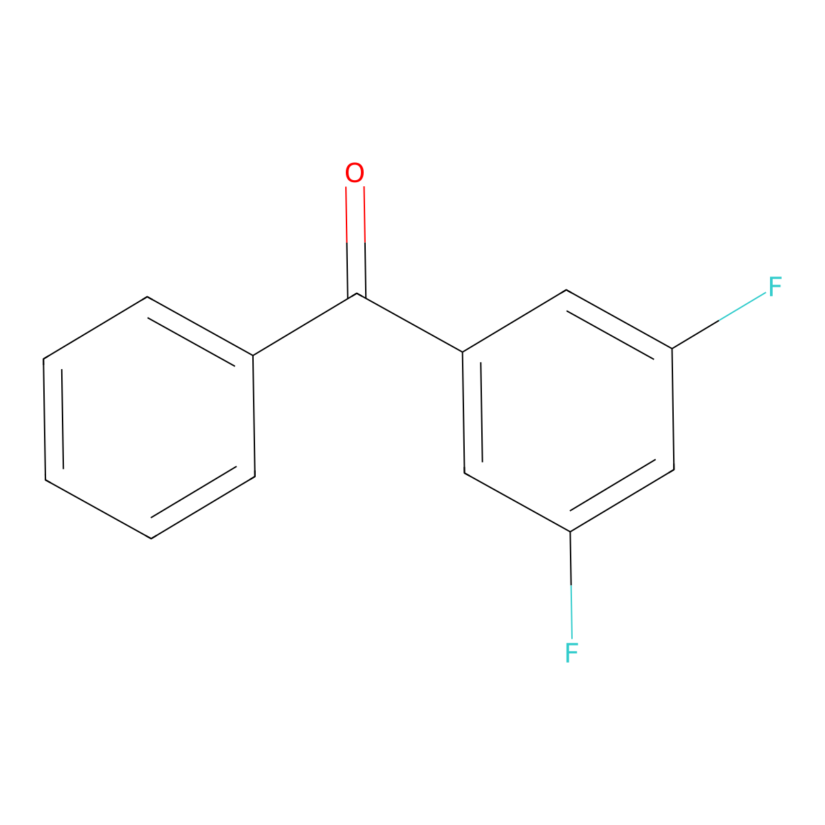 3,5-Difluorobenzophenone molecular structure, CAS 179113-89-4