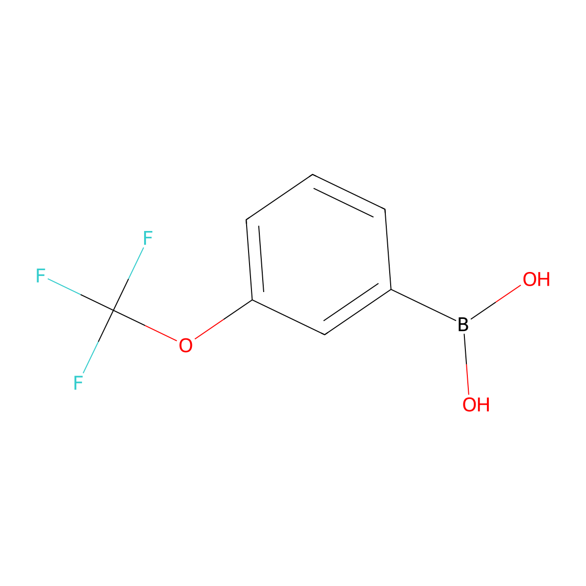 3-(Trifluoromethoxy)phenylboronic Acid (contains varying amounts of Anhydride) molecular structure, CAS 179113-90-7