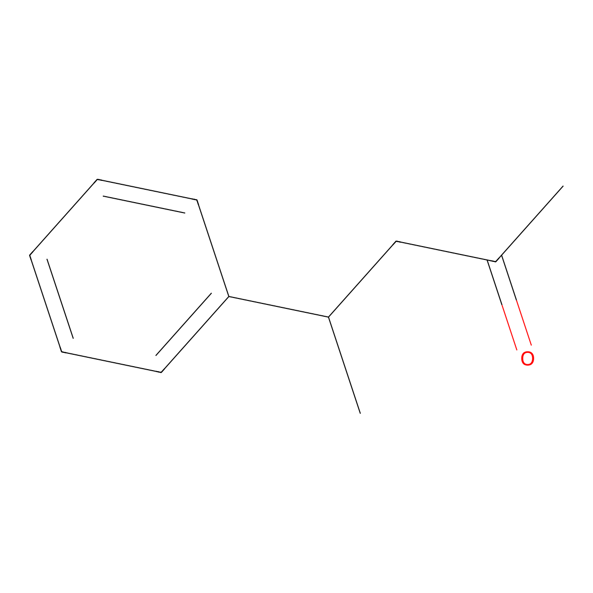4-Phenylpentan-2-one molecular structure, CAS 17913-10-9