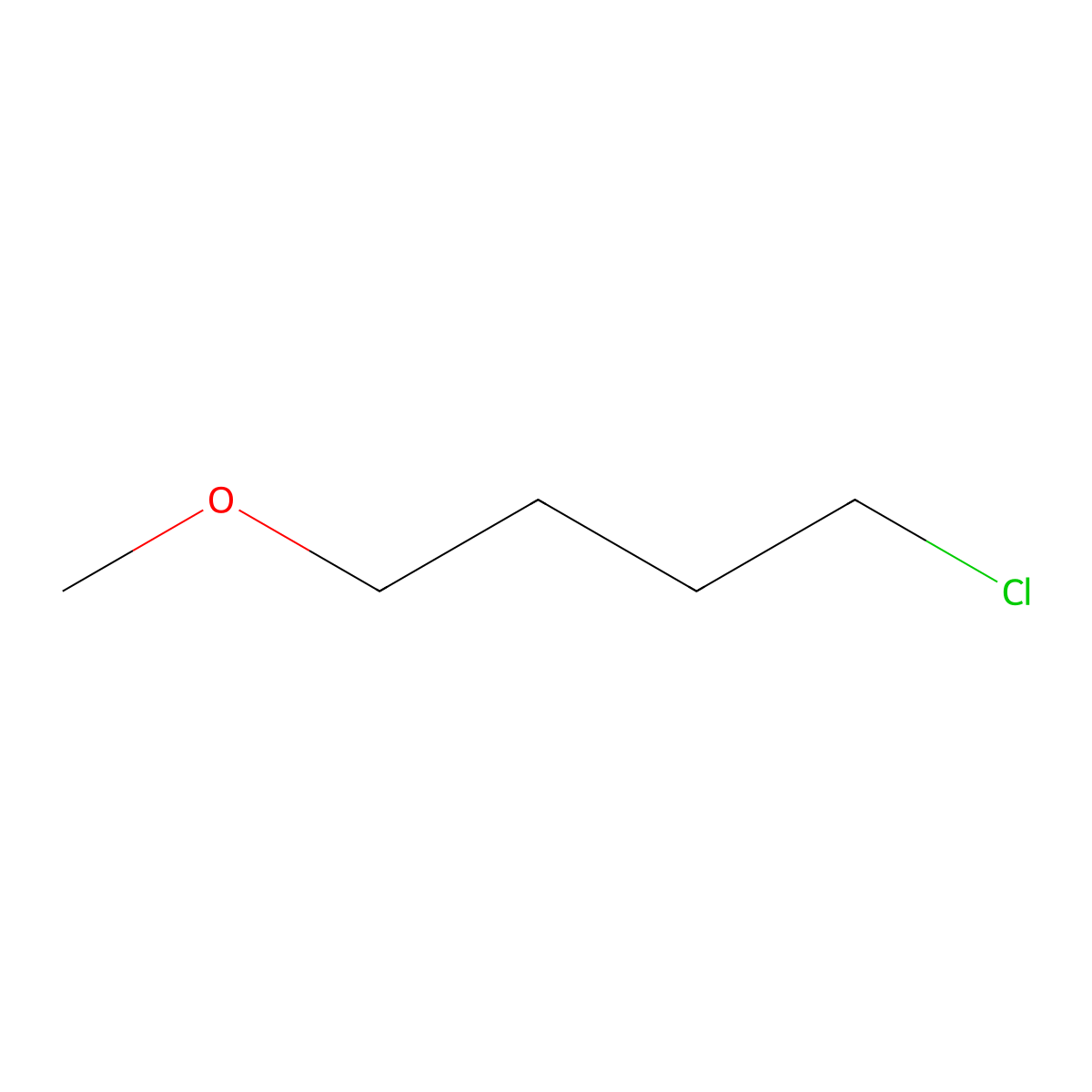 1-Chloro-4-methoxybutane molecular structure, CAS 17913-18-7