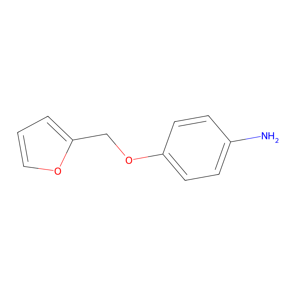 4-(Furan-2-ylmethoxy)aniline molecular structure, CAS 179246-32-3