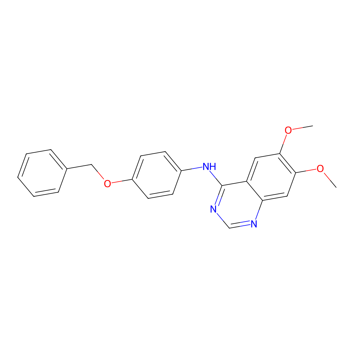 EGFR/ErbB-2 inhibitor molecular structure, CAS 179248-61-4