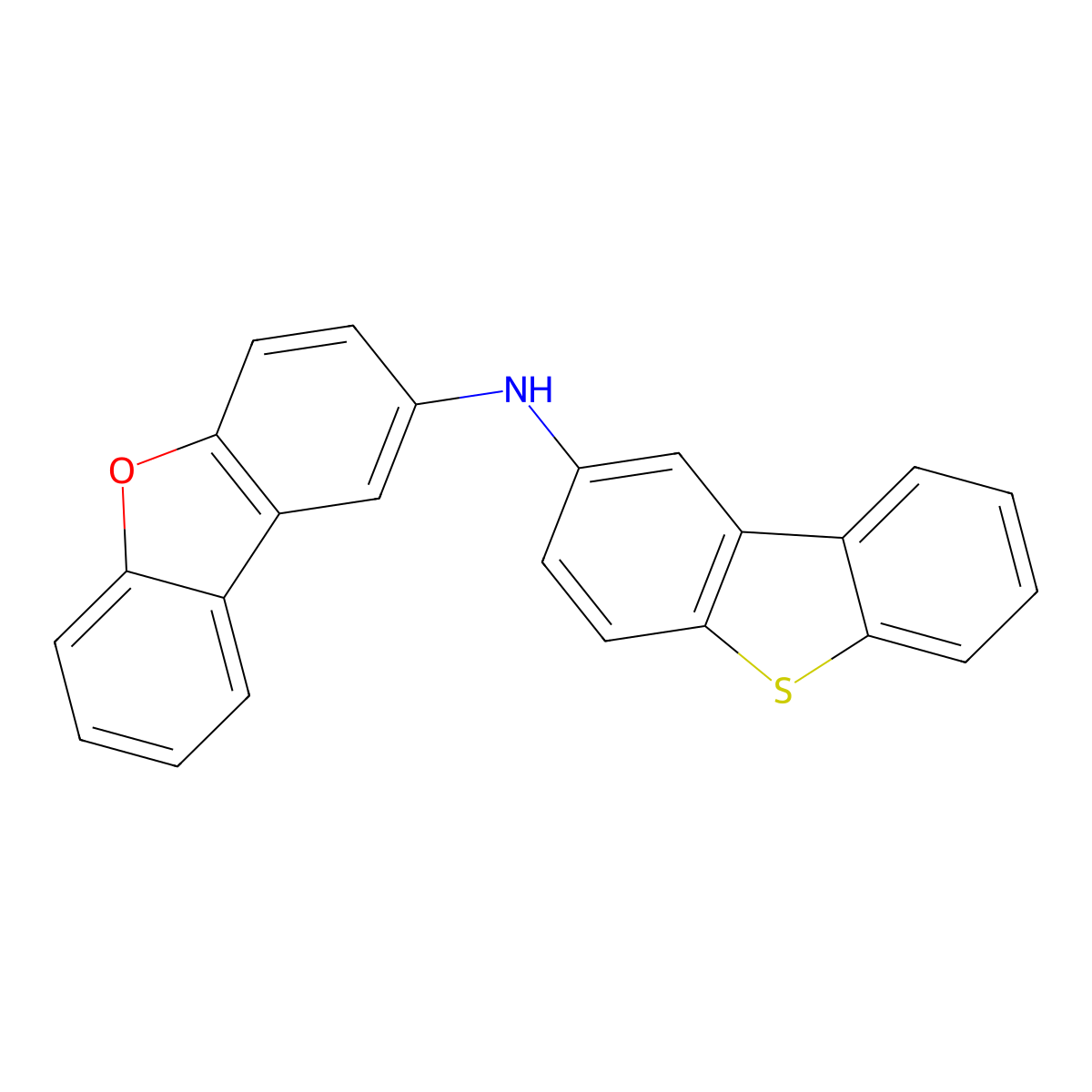N-(Dibenzo[b,d]thiophen-2-yl)dibenzo[b,d]furan-2-amine molecular structure, CAS 1793062-92-6