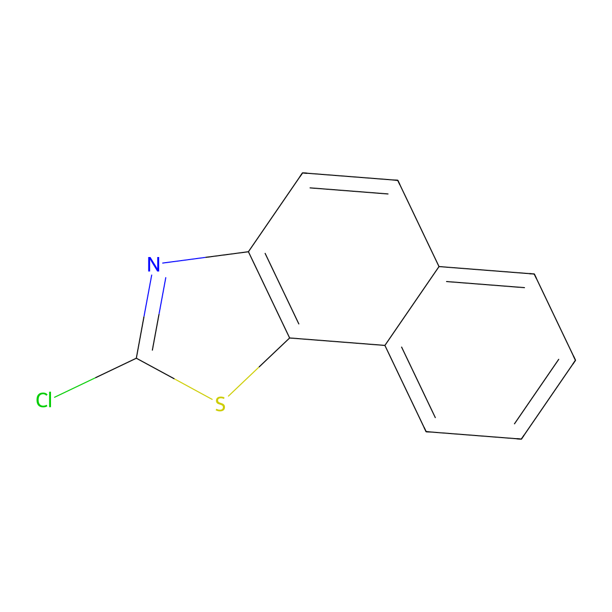 2-Chloronaphtho[2,1-d]thiazole molecular structure, CAS 17931-25-8