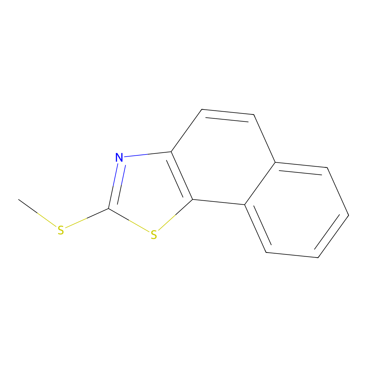 2-(Methylthio)naphtho[2,1-d]thiazole molecular structure, CAS 17931-27-0