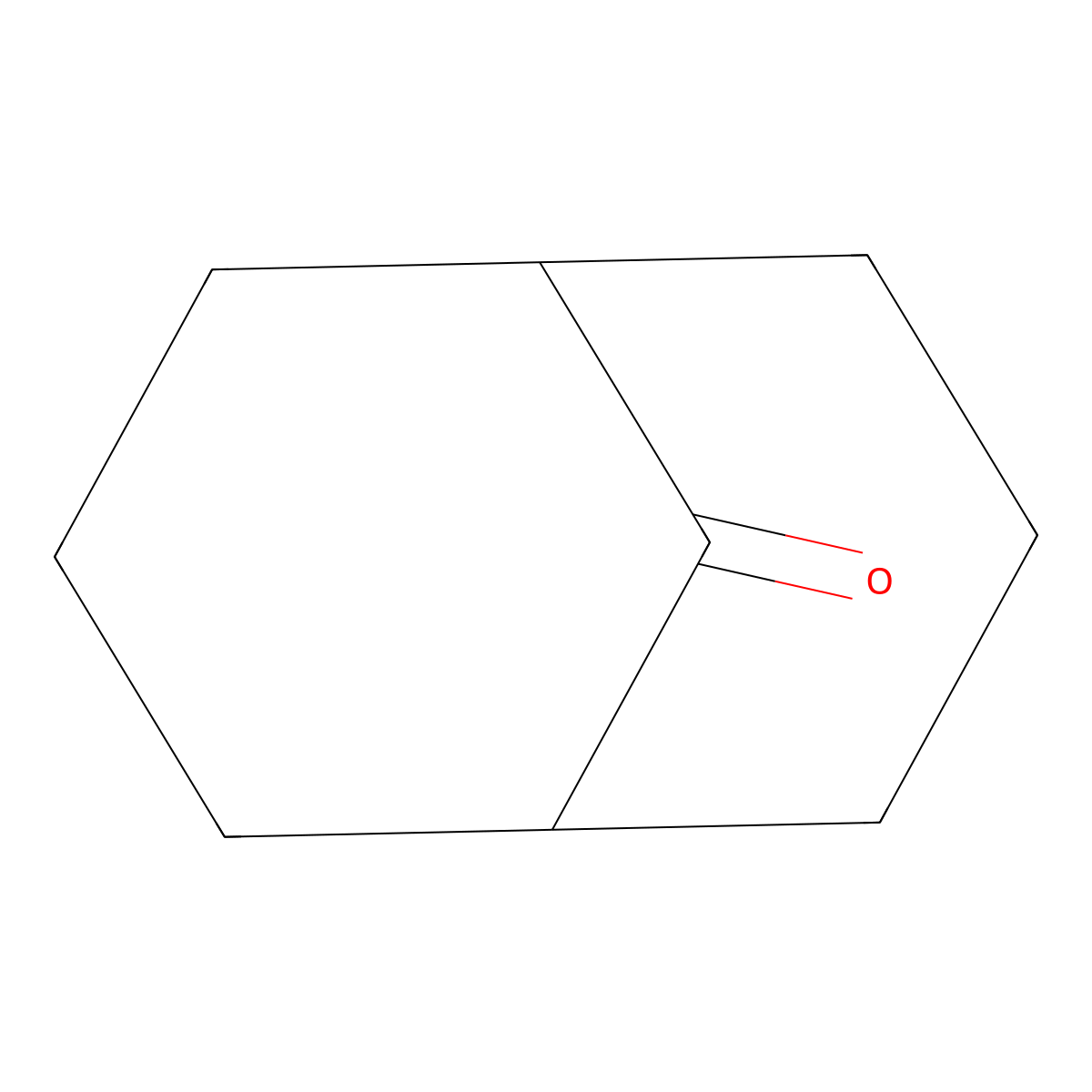 Bicyclo(3.3.1)nonan-9-one molecular structure, CAS 17931-55-4