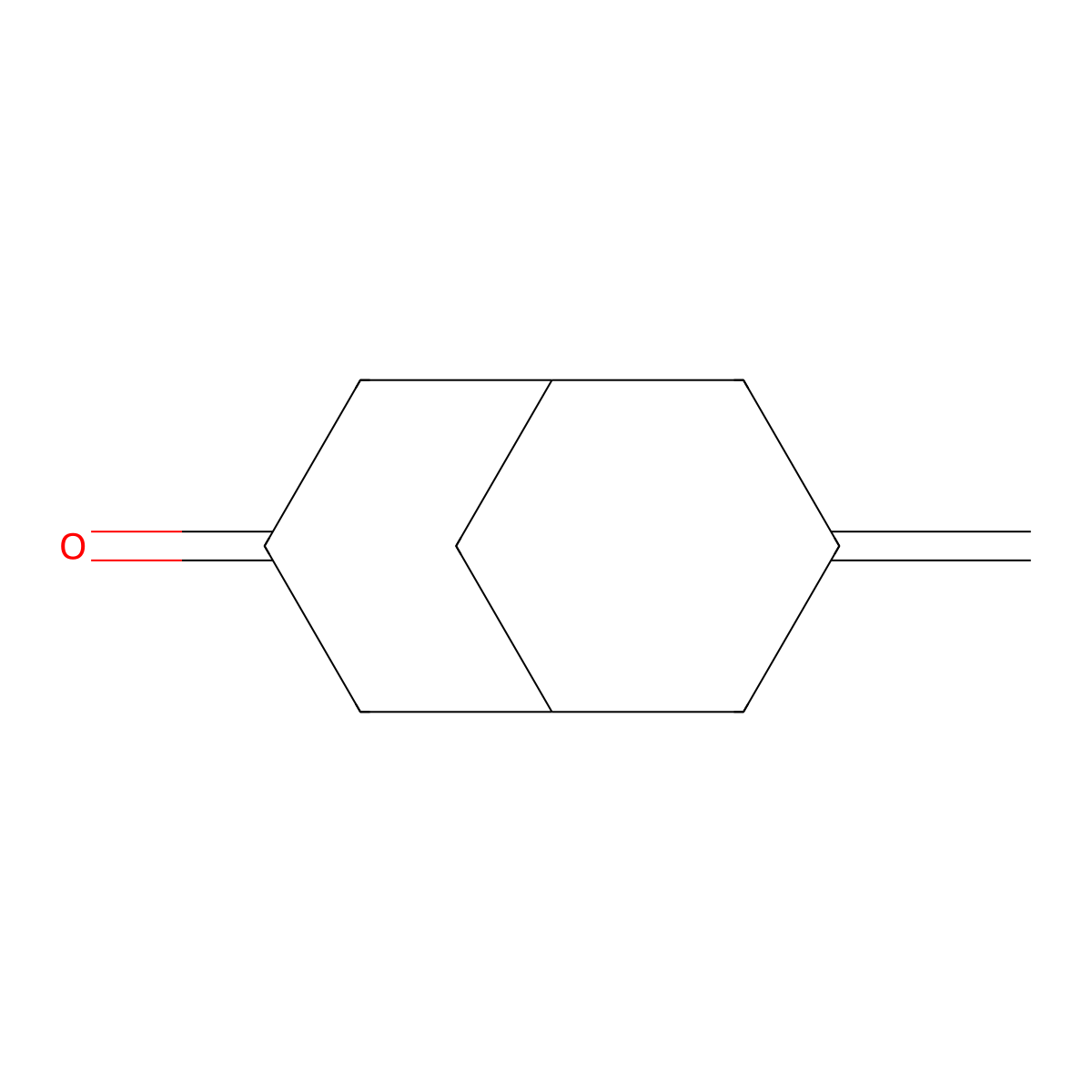 7-Methylenebicyclo[3.3.1]nonan-3-one molecular structure, CAS 17933-29-8