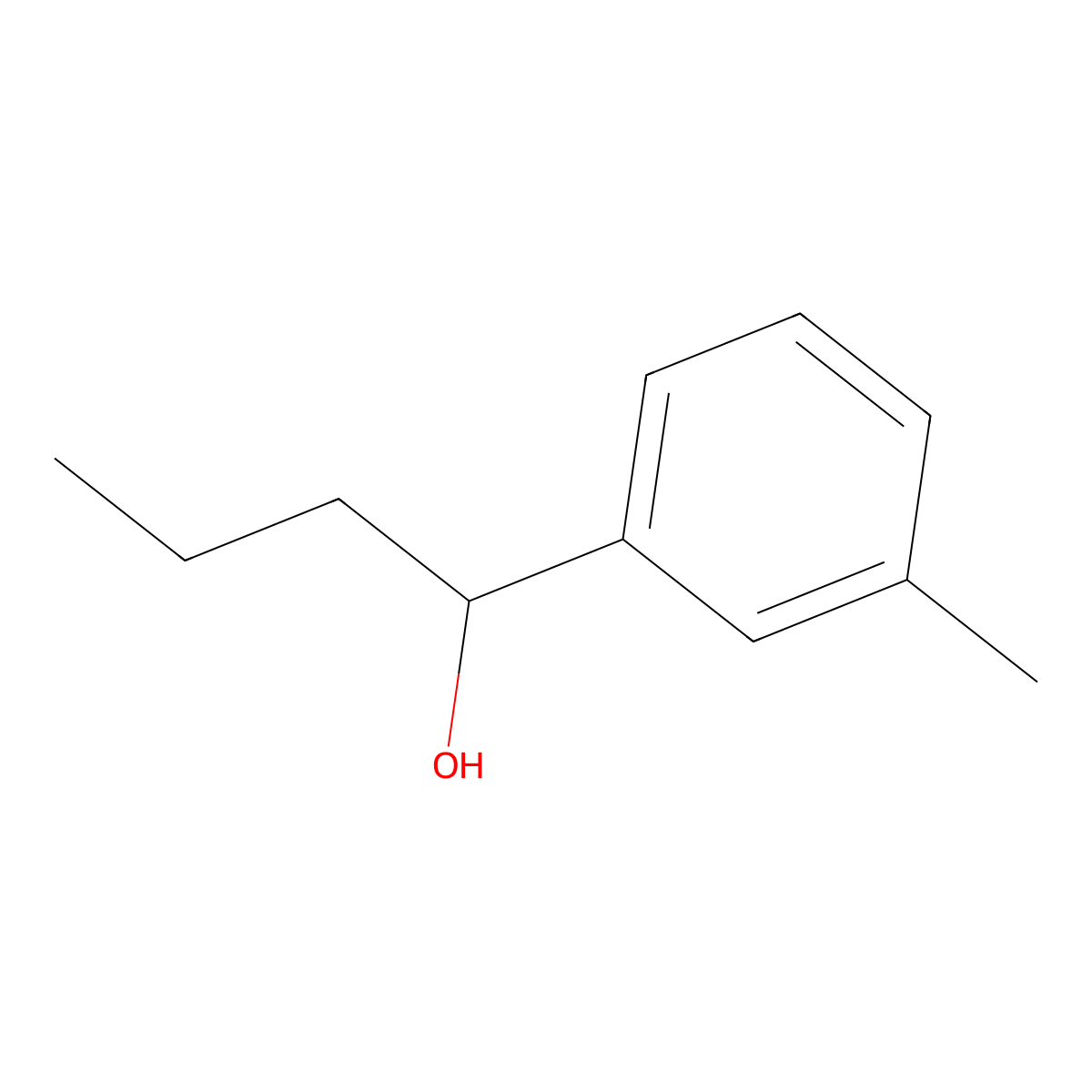 1-(m-Tolyl)butan-1-ol molecular structure, CAS 179396-42-0