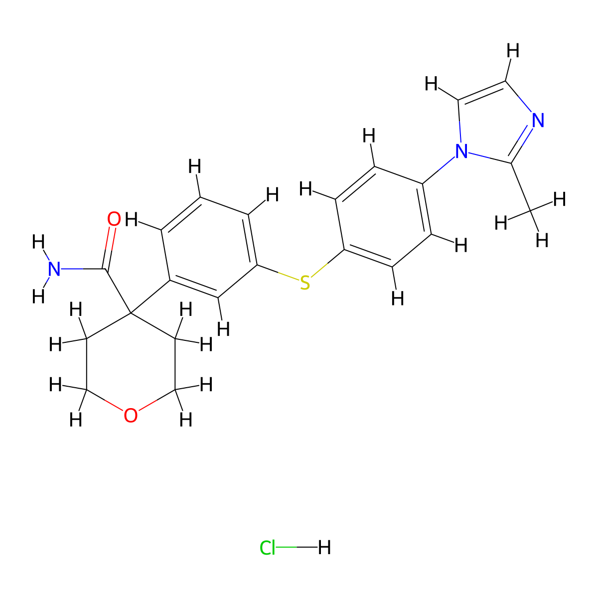 CJ-13,610 hydrochloride molecular structure, CAS 179420-27-0