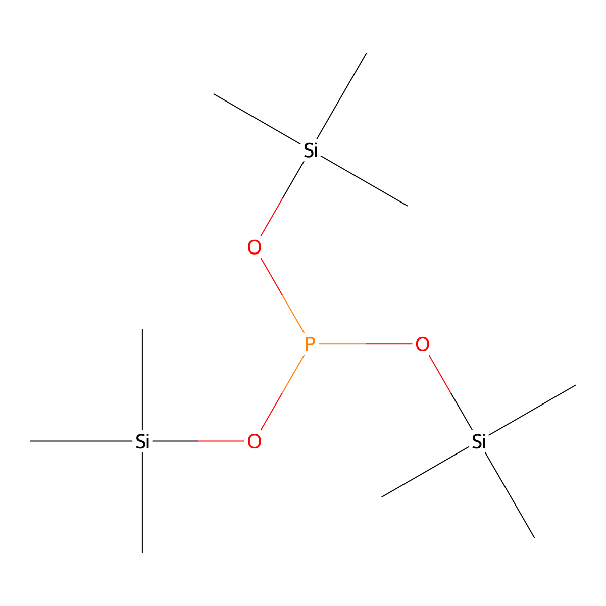 Tris(trimethylsilyl) phosphite molecular structure, CAS 1795-31-9
