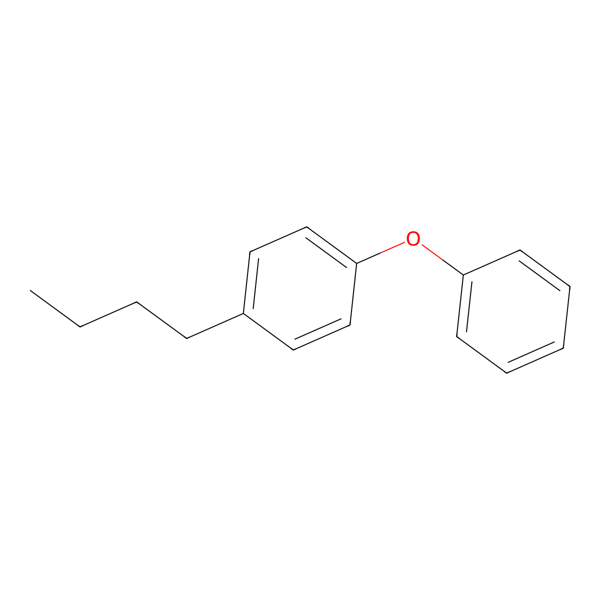 1-Butyl-4-phenoxybenzene molecular structure, CAS 17952-07-7
