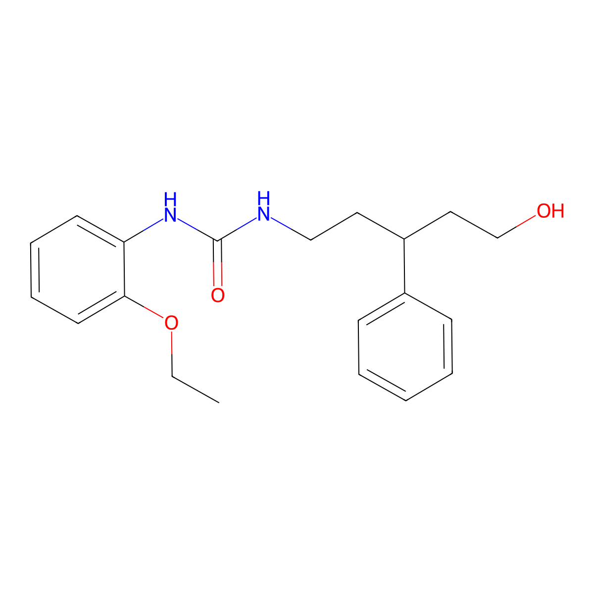 1-(2-Ethoxyphenyl)-3-(5-hydroxy-3-phenylpentyl)urea molecular structure, CAS 1795299-21-6