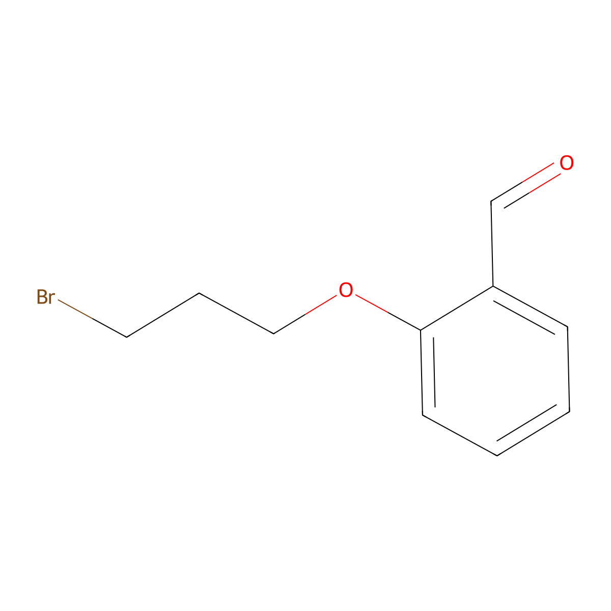 2-(3-Bromopropoxy)benzaldehyde molecular structure, CAS 17954-11-9