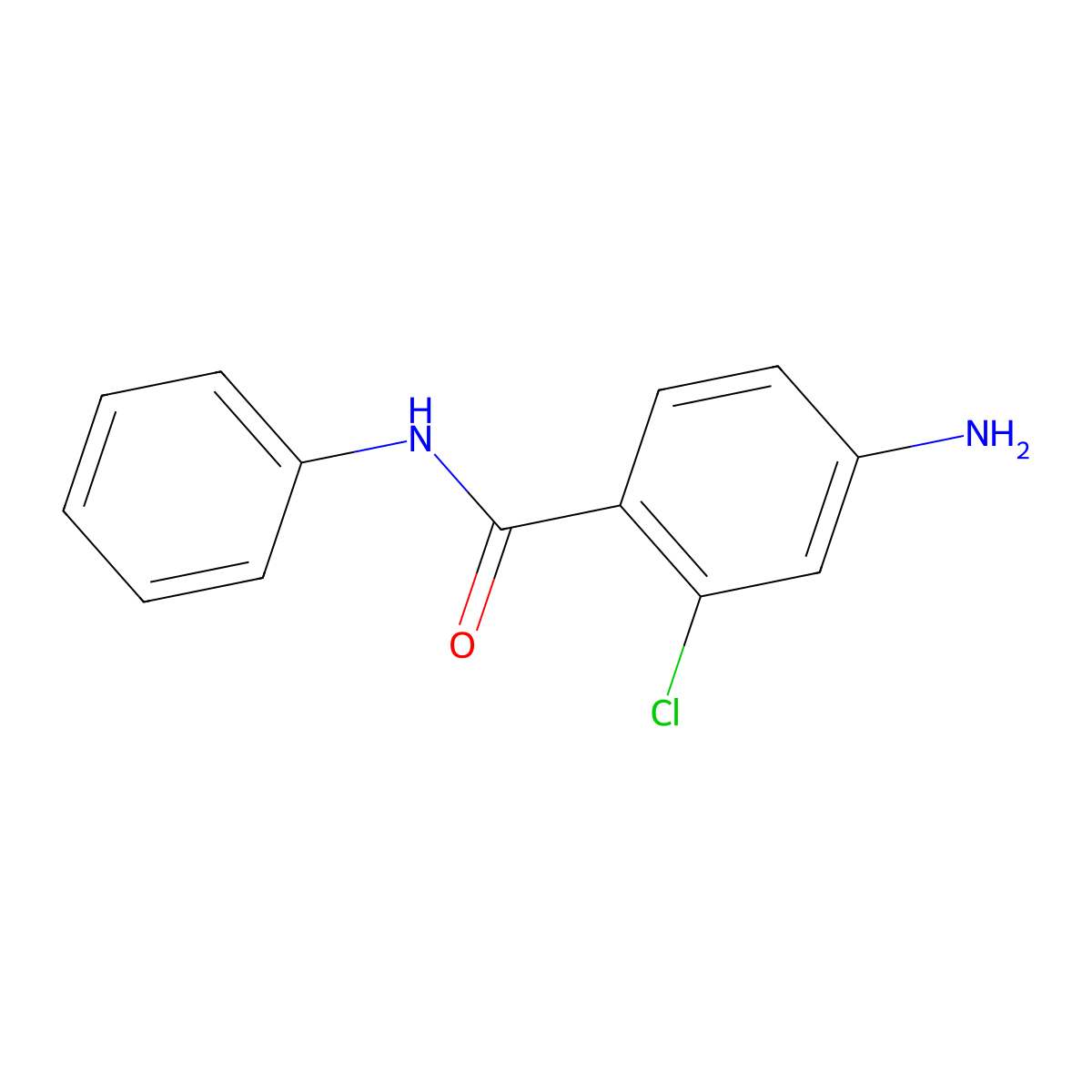 4-amino-2-chloro-N-phenylbenzamide molecular structure, CAS 179687-09-3