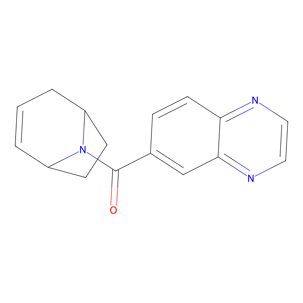 (1R,5S)-8-azabicyclo[3.2.1]oct-2-en-8-yl(quinoxalin-6-yl)methanone molecular structure, CAS 1796948-04-3