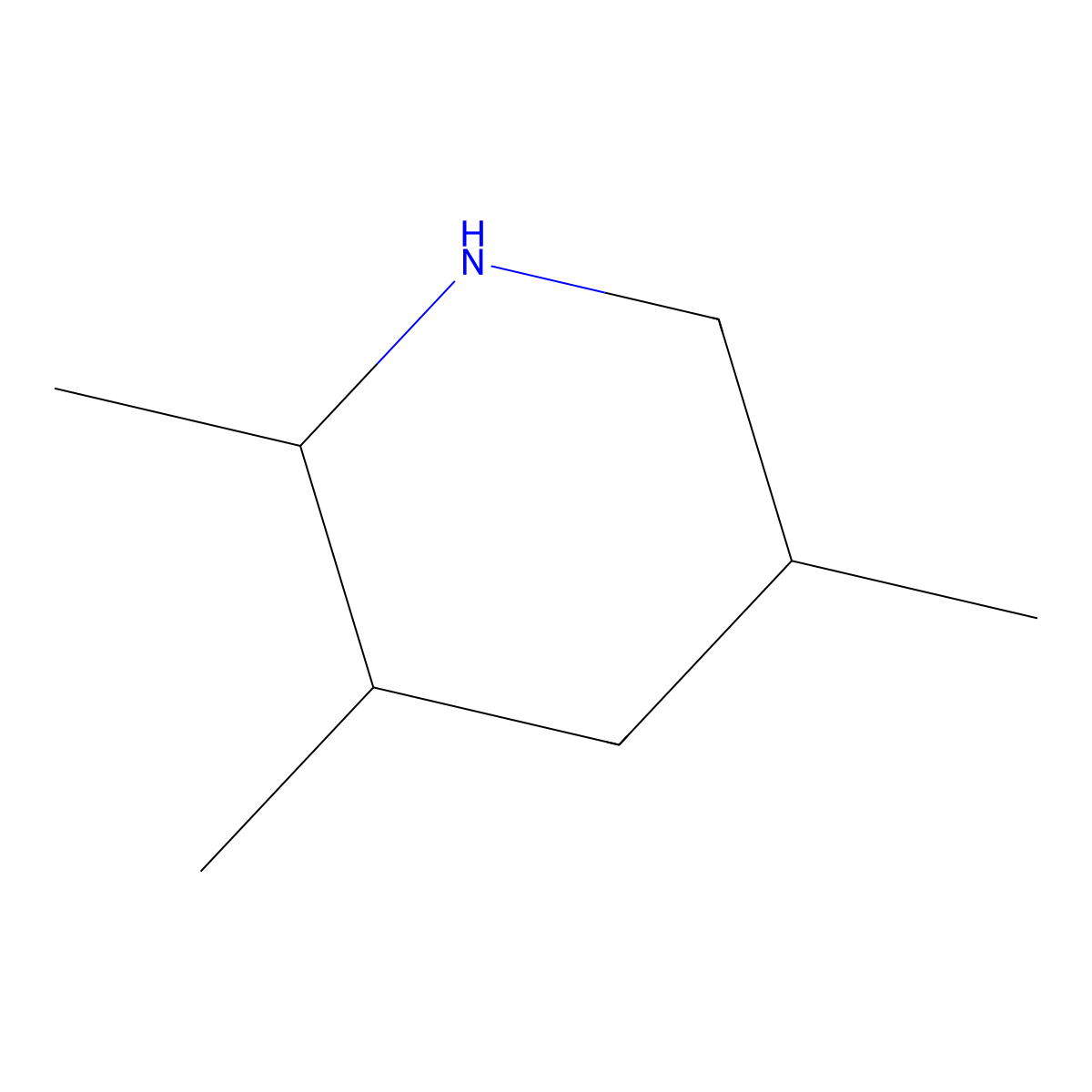 2,3,5-Trimethylpiperidine molecular structure, CAS 1797118-66-1