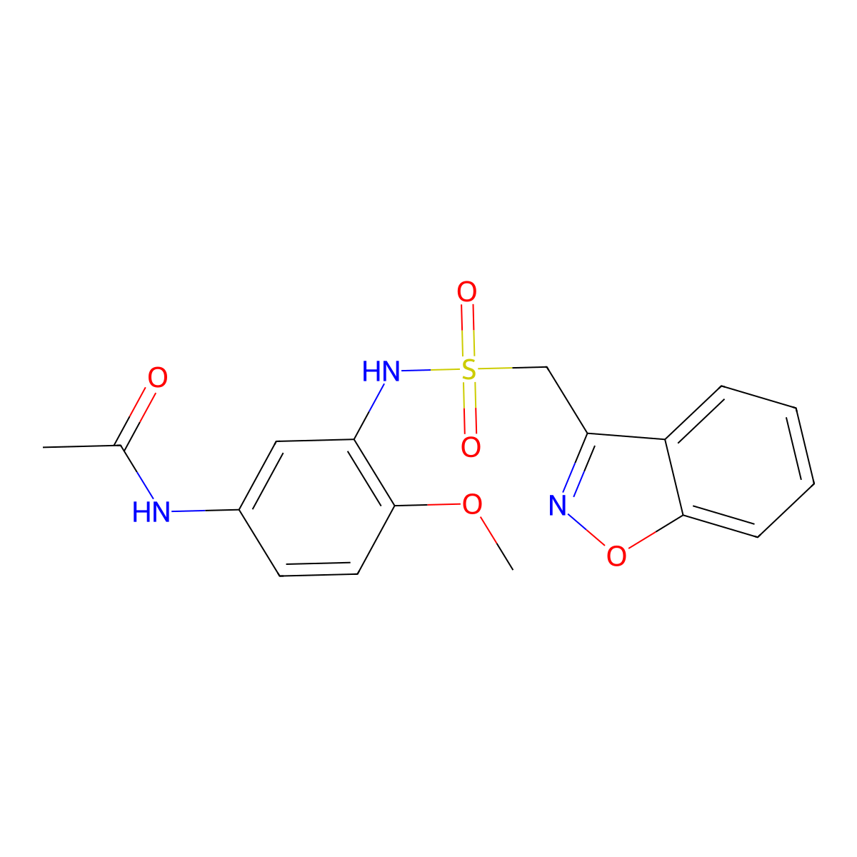 N-{3-[(1,2-benzoxazol-3-yl)methanesulfonamido]-4-methoxyphenyl}acetamide molecular structure, CAS 1797160-11-2