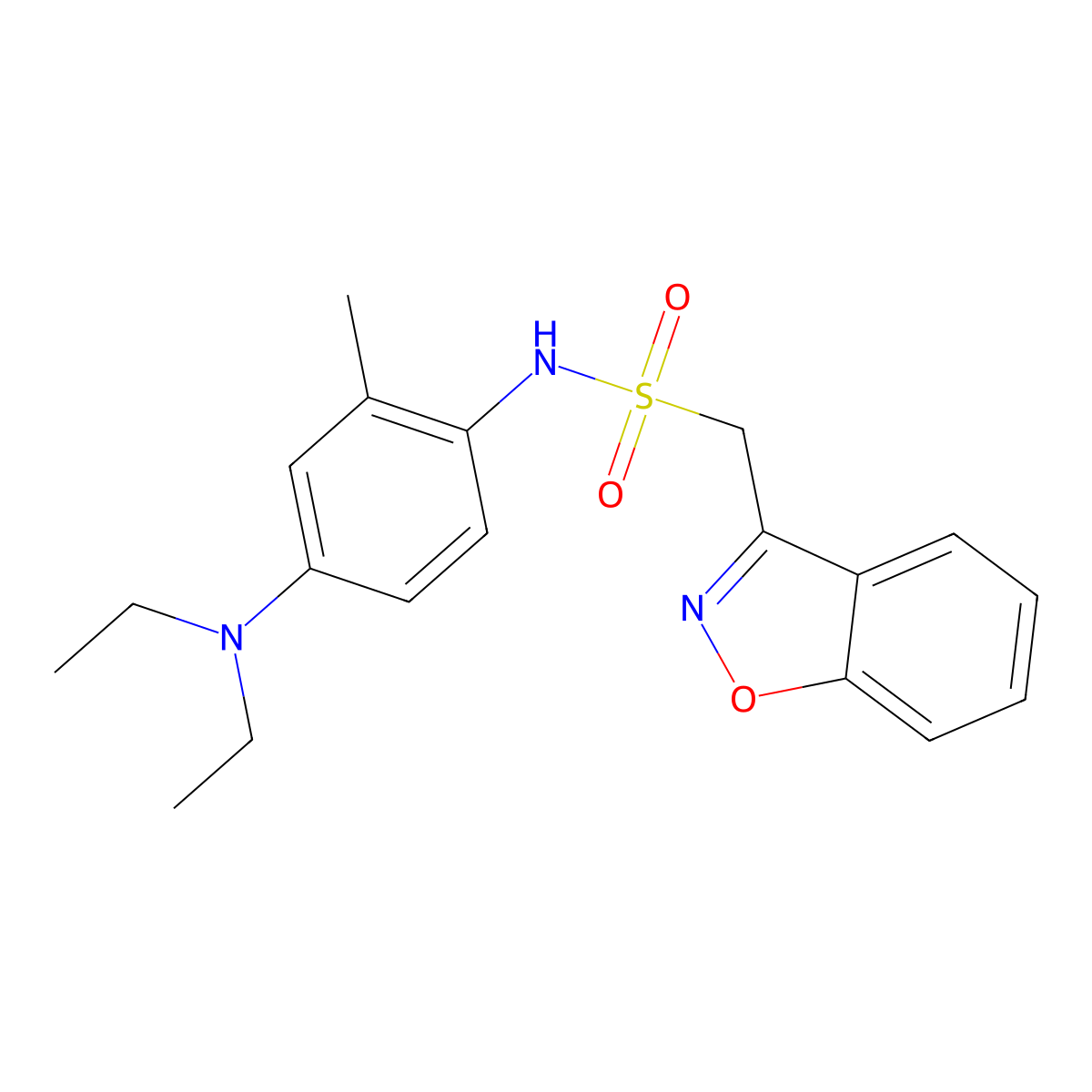 1-(benzo[d]isoxazol-3-yl)-N-(4-(diethylamino)-2-methylphenyl)methanesulfonamide molecular structure, CAS 1797160-17-8