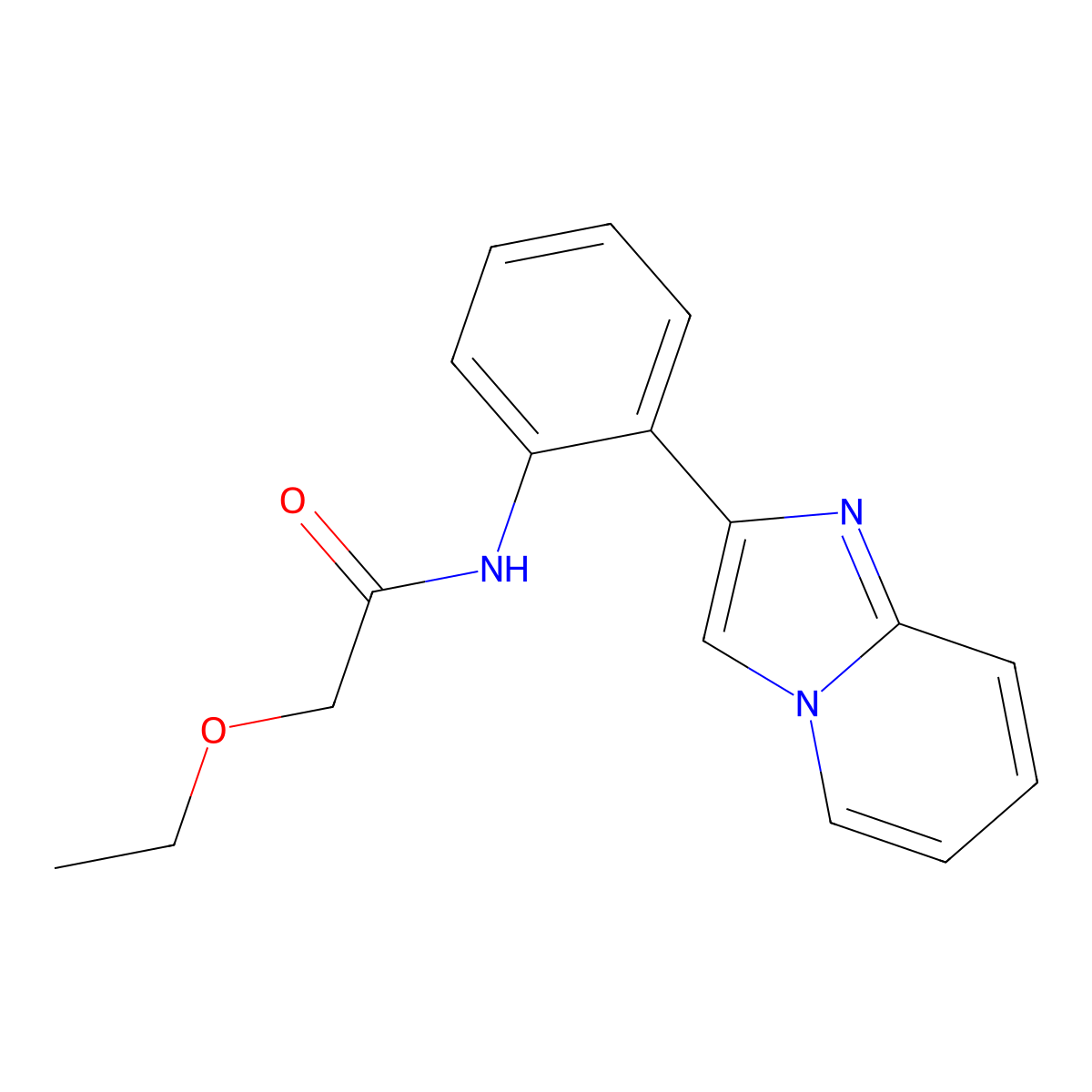 2-ethoxy-N-(2-(imidazo[1,2-a]pyridin-2-yl)phenyl)acetamide molecular structure, CAS 1797160-90-7