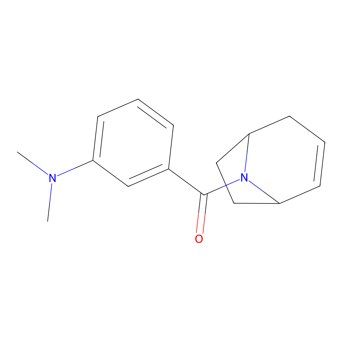 (1R,5S)-8-azabicyclo[3.2.1]oct-2-en-8-yl(3-(dimethylamino)phenyl)methanone molecular structure, CAS 1797367-17-9