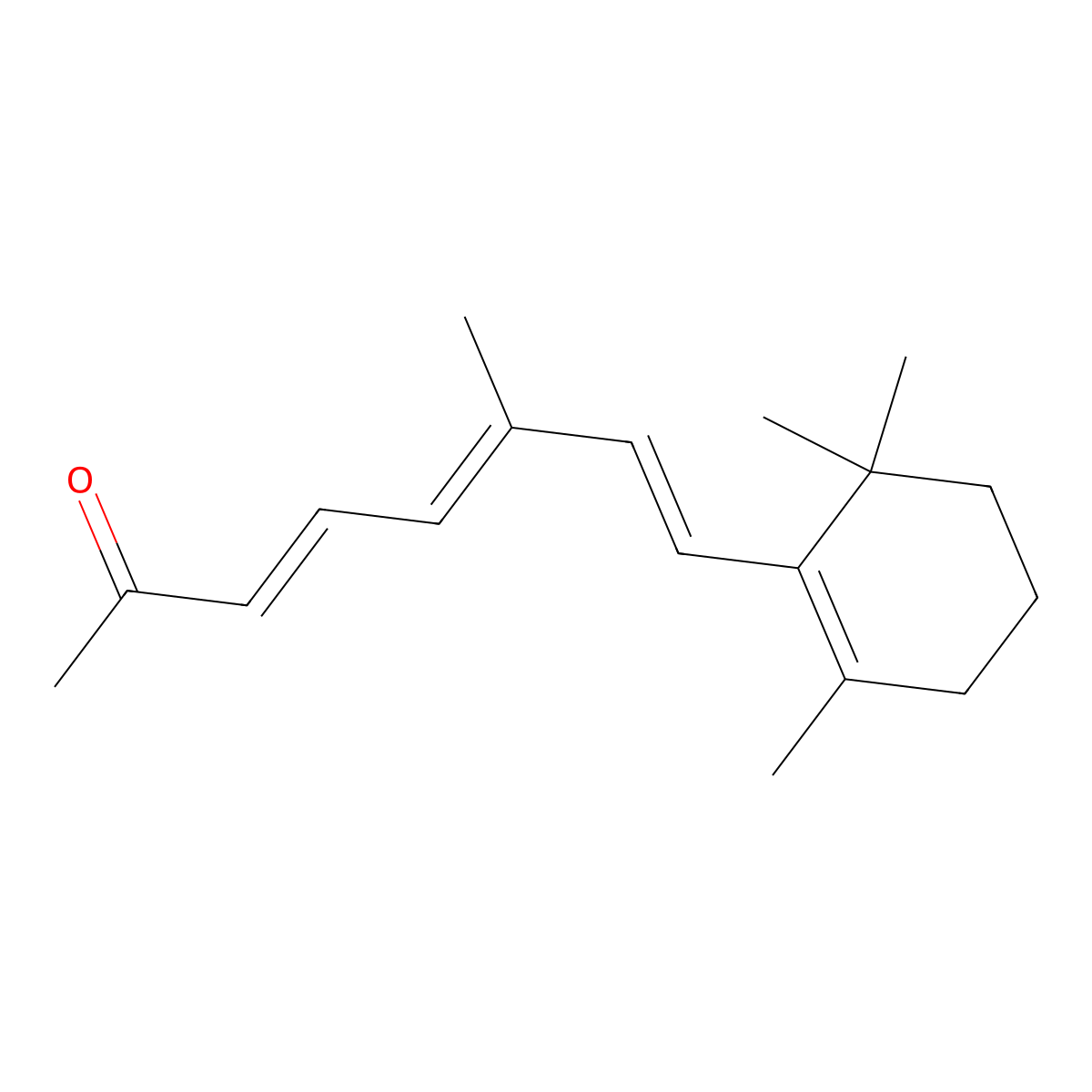 13-Apo-beta-carotenone molecular structure, CAS 17974-57-1