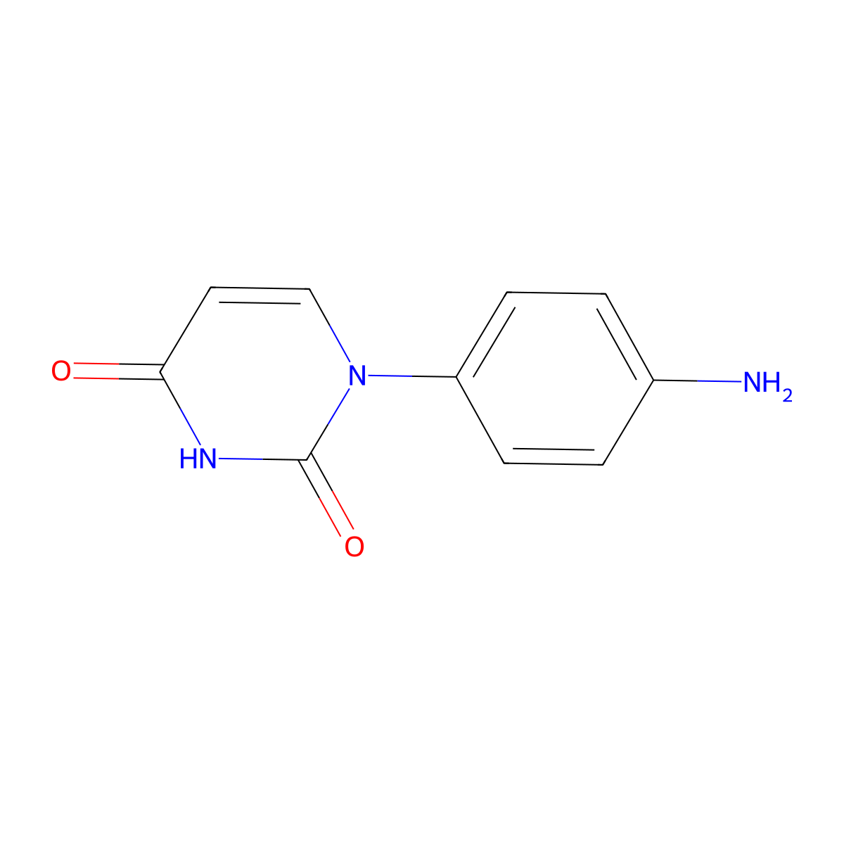 1-(4-Aminophenyl)pyrimidine-2,4(1H,3H)-dione molecular structure, CAS 1797409-11-0