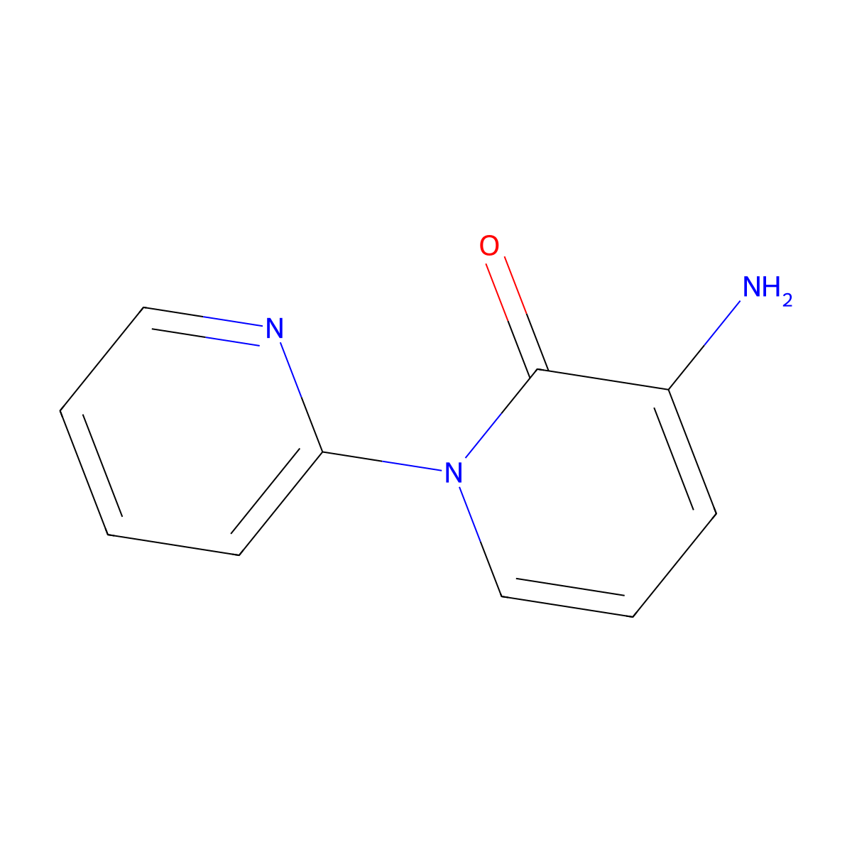 3-Amino-2H-[1,2'-bipyridin]-2-one molecular structure, CAS 1797435-79-0