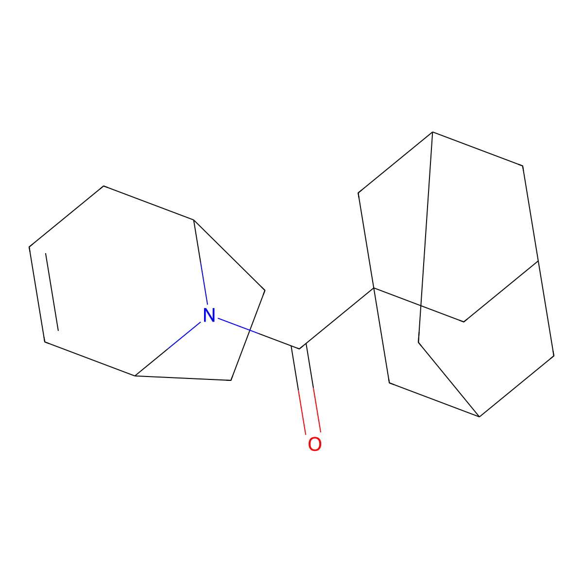 8-(Adamantane-1-carbonyl)-8-azabicyclo[3.2.1]oct-2-ene molecular structure, CAS 1797558-56-5