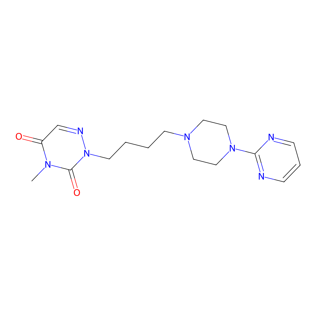 Eptapirone molecular structure, CAS 179756-58-2