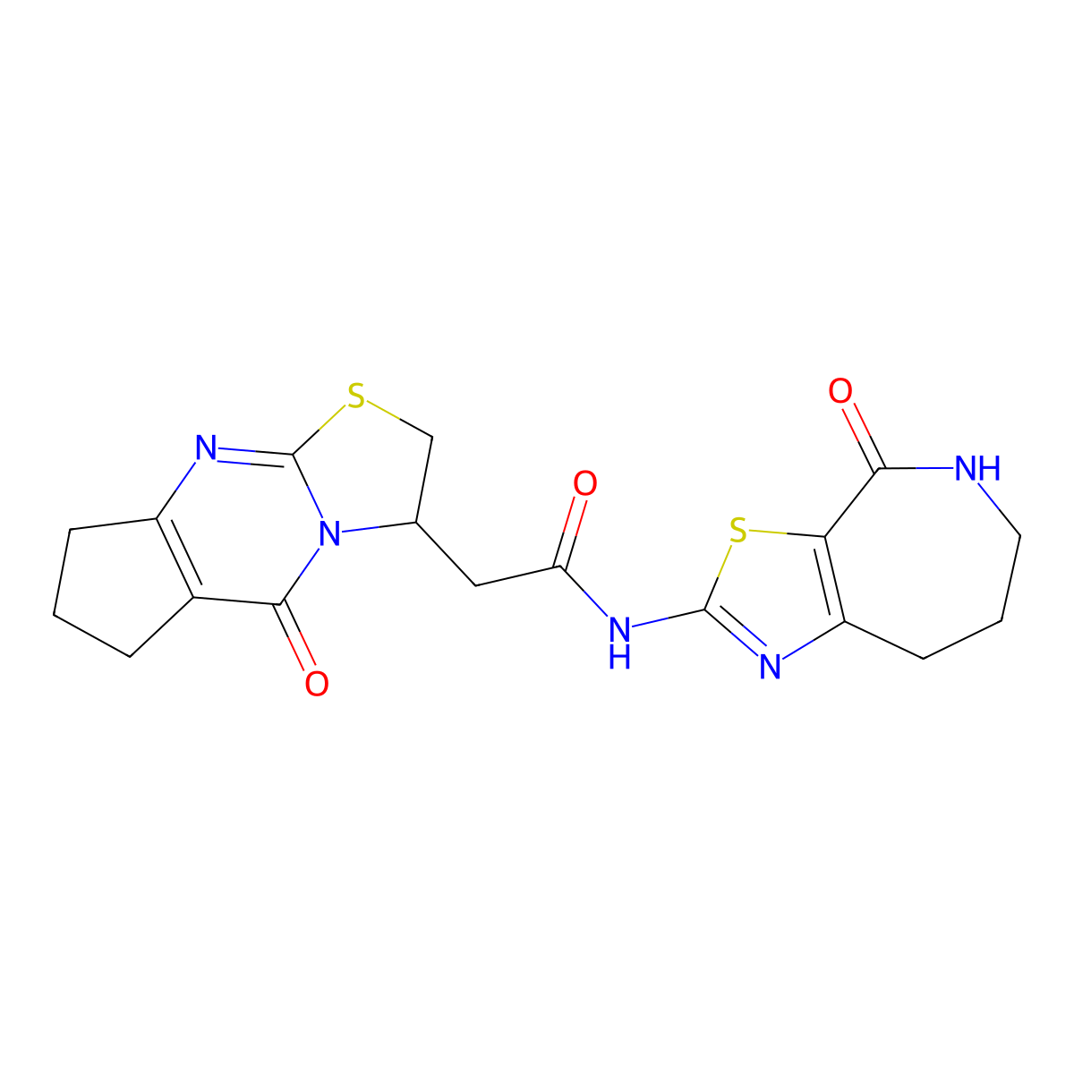 2-{2-oxo-10-thia-1,8-diazatricyclo[7.3.0.0^{3,7}]dodeca-3(7),8-dien-12-yl}-N-{4-oxo-4H,5H,6H,7H,8H-[1,3]thiazolo[5,4-c]azepin-2-yl}acetamide molecular structure, CAS 1797565-58-2