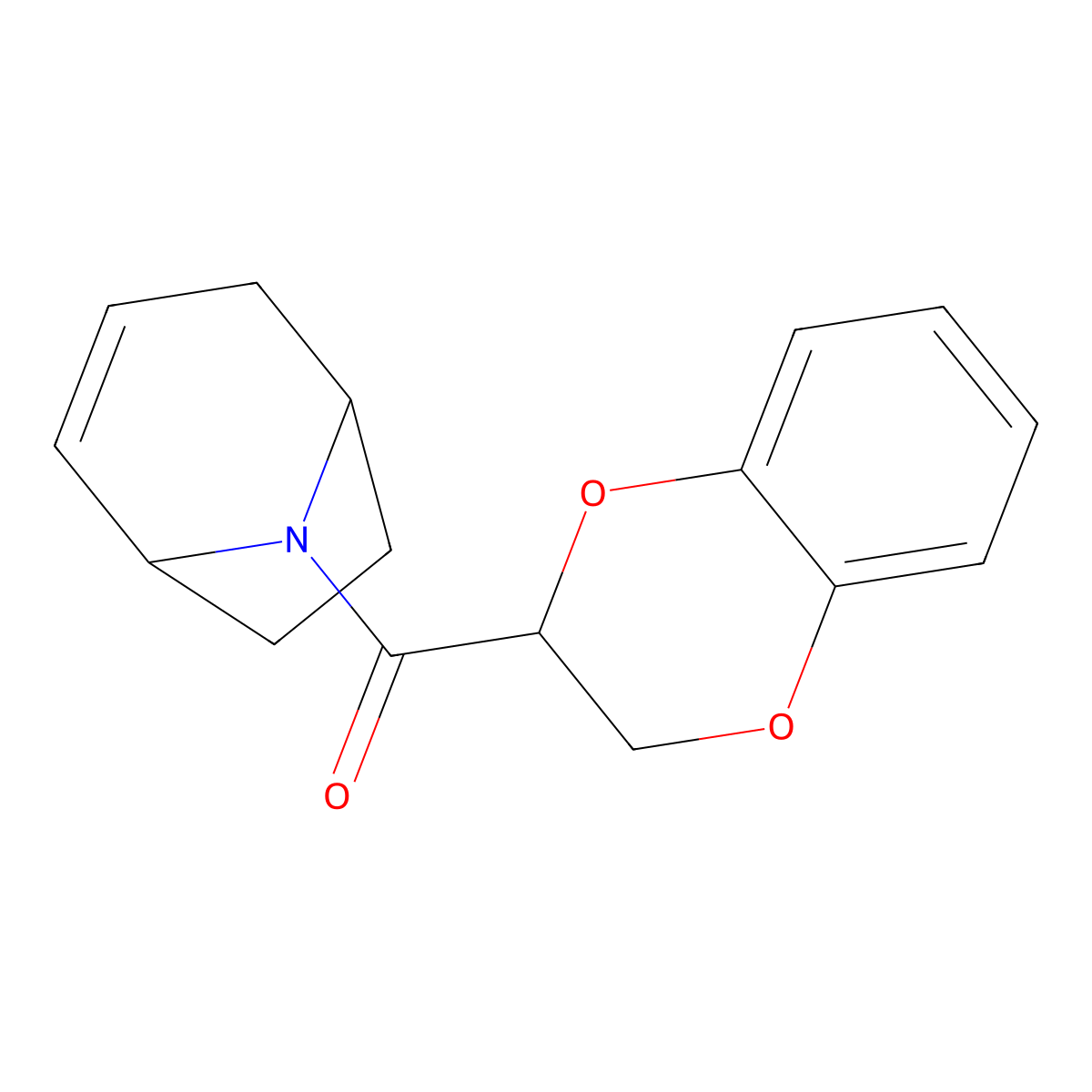 (1R,5S)-8-azabicyclo[3.2.1]oct-2-en-8-yl(2,3-dihydrobenzo[b][1,4]dioxin-2-yl)methanone molecular structure, CAS 1797643-13-0
