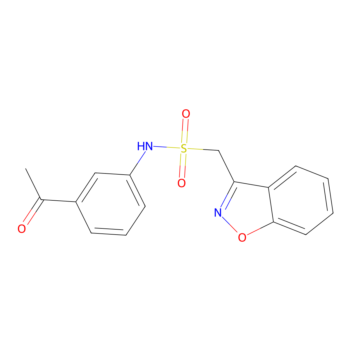 N-(3-acetylphenyl)-1-(benzo[d]isoxazol-3-yl)methanesulfonamide molecular structure, CAS 1797730-43-8