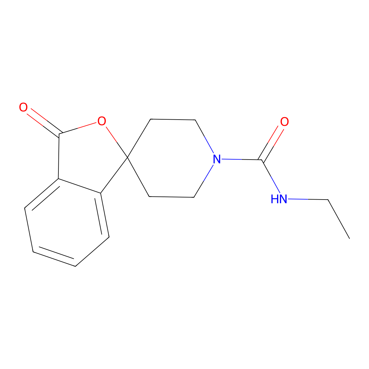 N-ethyl-3-oxo-3H-spiro[isobenzofuran-1,4'-piperidine]-1'-carboxamide molecular structure, CAS 1797873-57-4