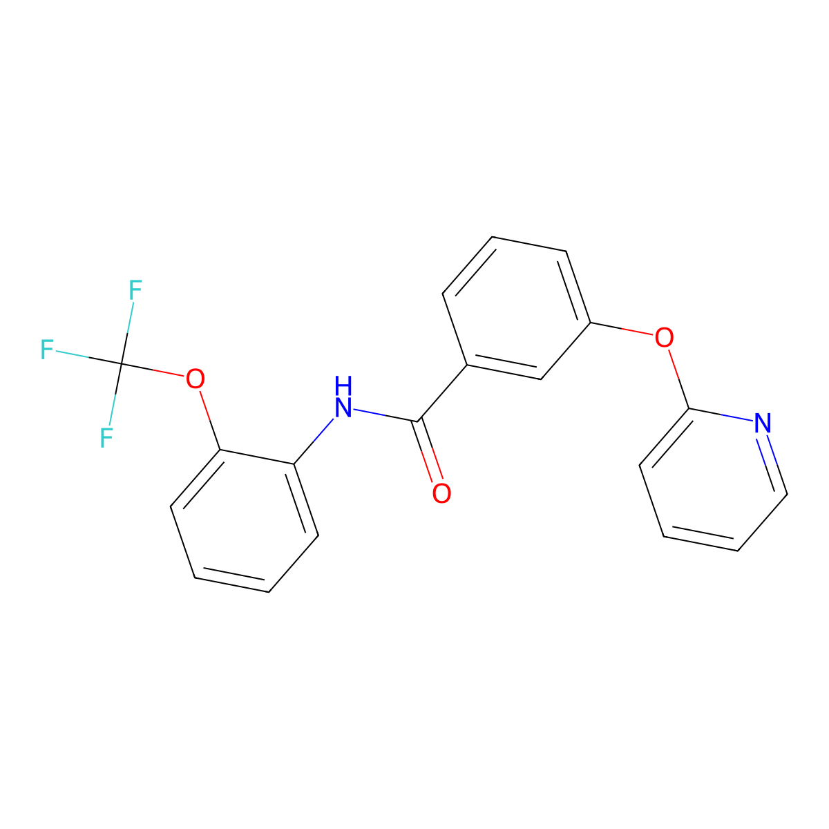 3-(Pyridin-2-yloxy)-N-[2-(trifluoromethoxy)phenyl]benzamide molecular structure, CAS 1797874-20-4