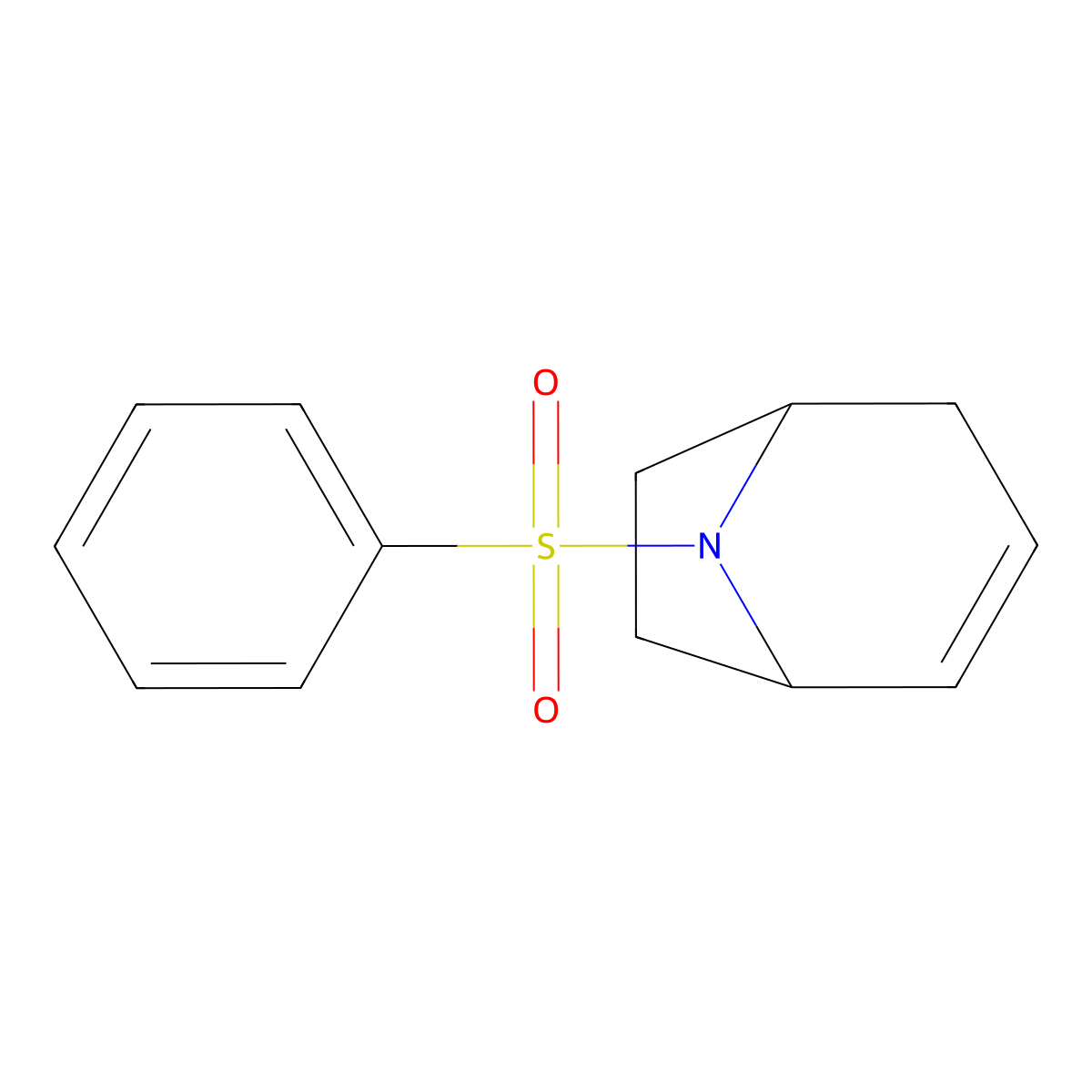 8-(Benzenesulfonyl)-8-azabicyclo[3.2.1]oct-2-ene molecular structure, CAS 1797892-75-1