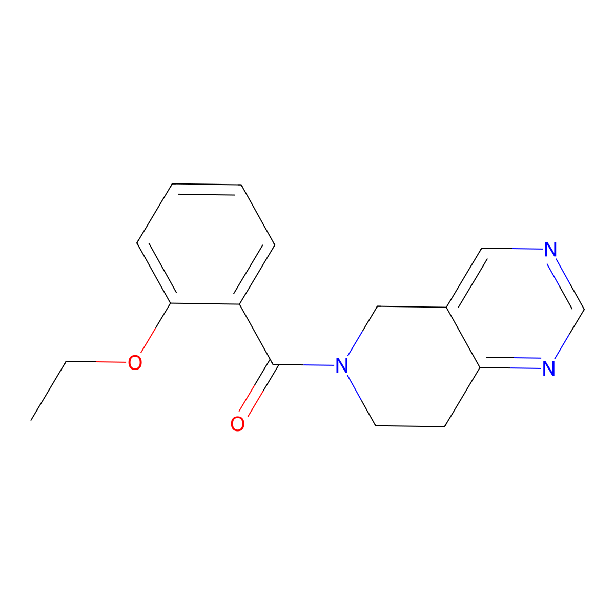 (7,8-dihydropyrido[4,3-d]pyrimidin-6(5H)-yl)(2-ethoxyphenyl)methanone molecular structure, CAS 1797901-68-8