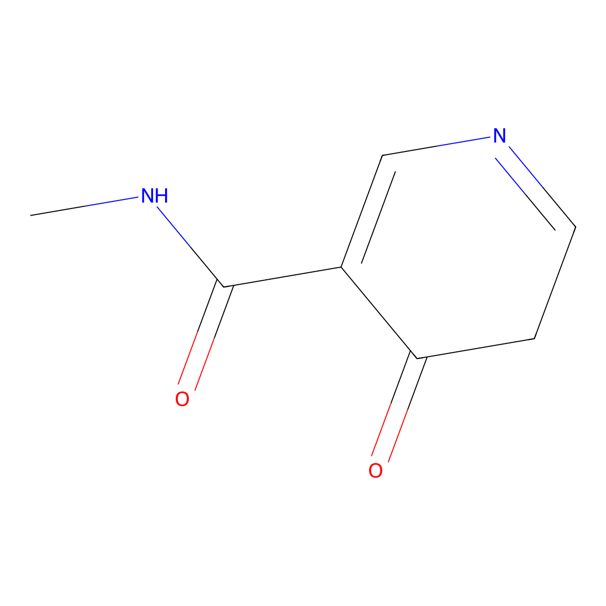 N-methyl-4-oxo-4,5-dihydropyridine-3-carboxamide molecular structure, CAS 1797915-01-5