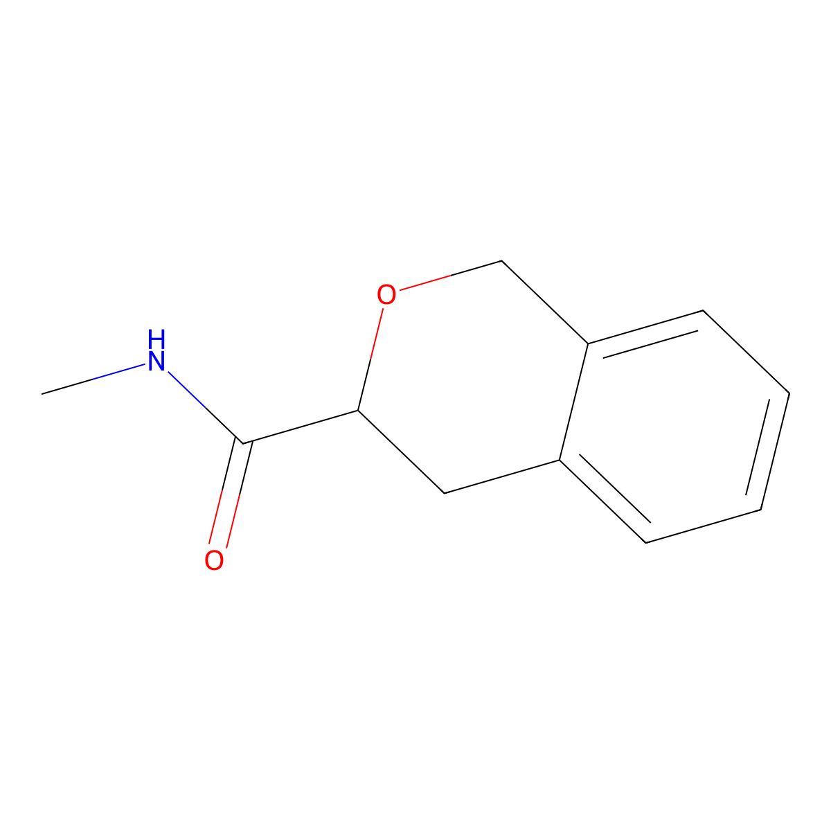 N-methylisochroman-3-carboxamide molecular structure, CAS 1797945-32-4