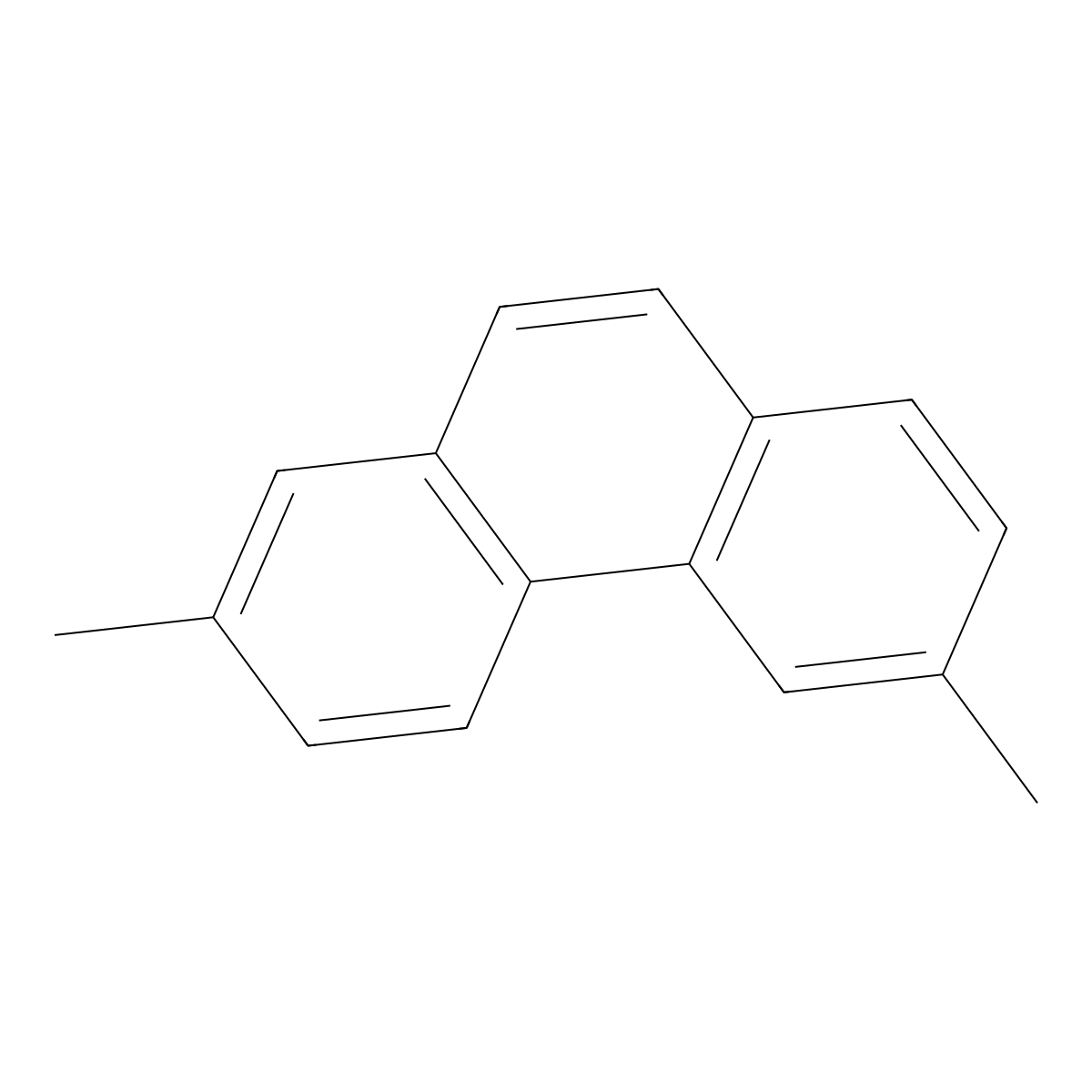 2,6-Dimethylphenanthrene molecular structure, CAS 17980-16-4