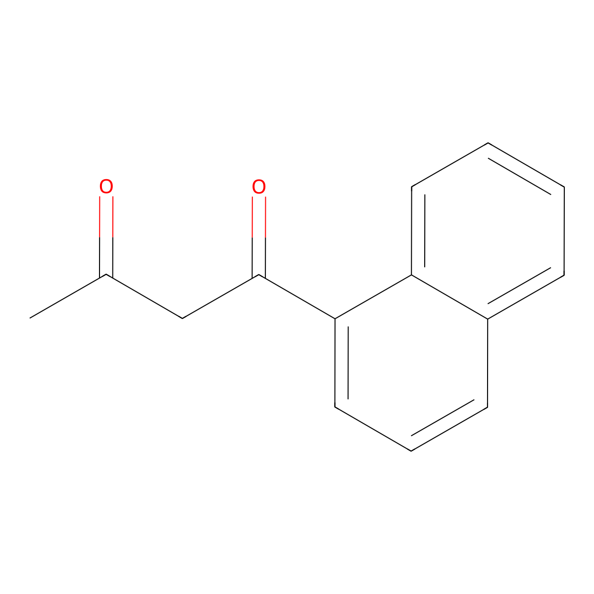 1-(Naphthalen-1-yl)butane-1,3-dionato molecular structure, CAS 17980-22-2