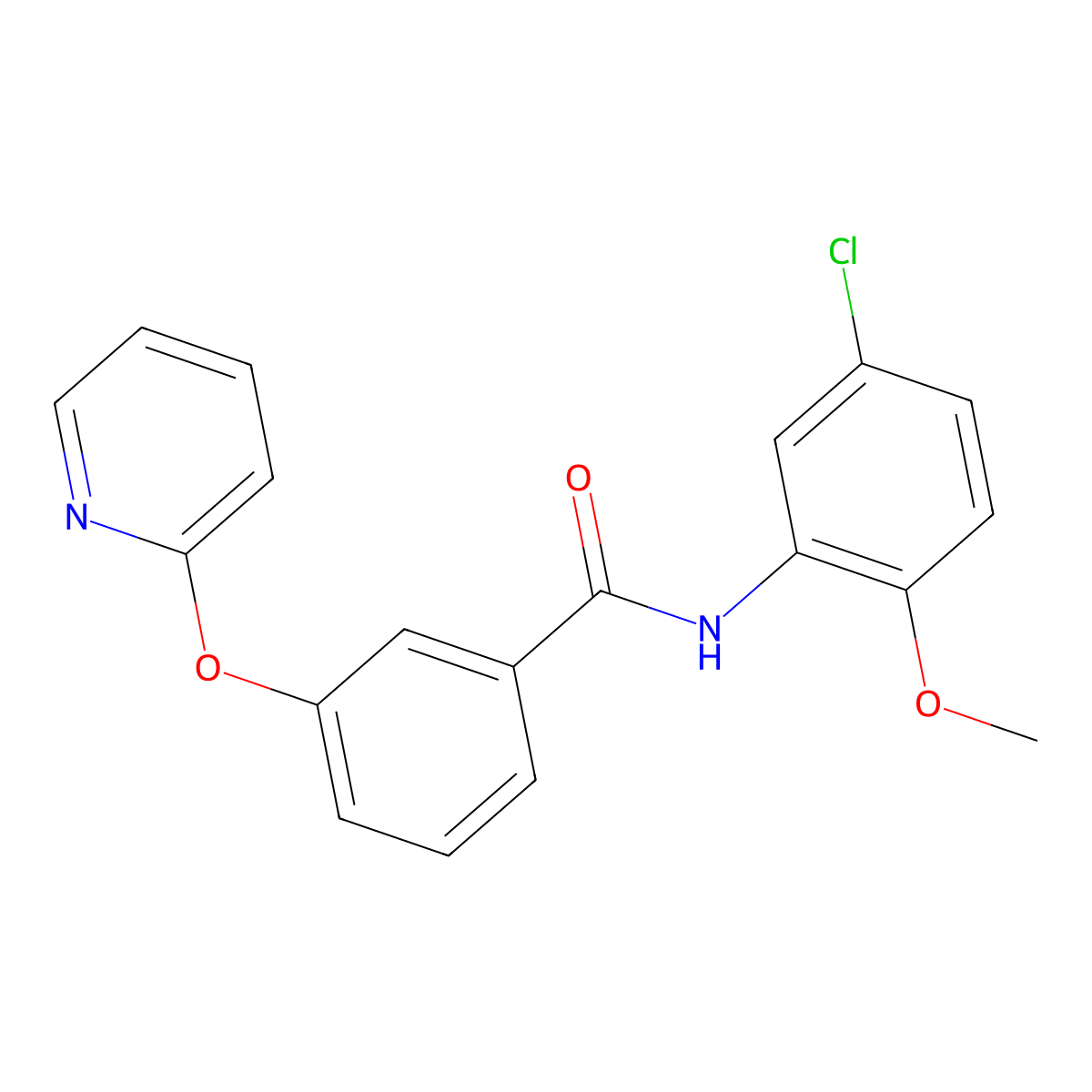 N-(5-chloro-2-methoxyphenyl)-3-(pyridin-2-yloxy)benzamide molecular structure, CAS 1798030-65-5